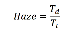 Haze formula