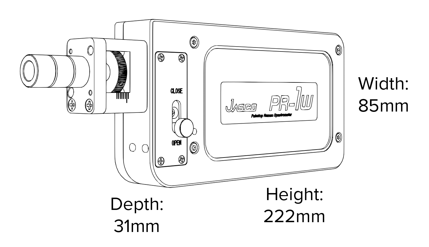 Palmtop Raman Specifications JASCO